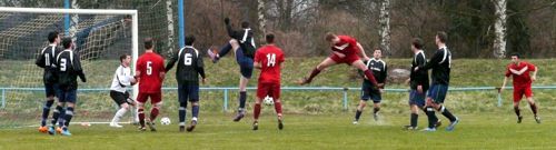 SK Smiřice - FK Jaroměř B 28.3.2015, foto: Václav Mlejnek, foto z videa: Václav Mlejnek